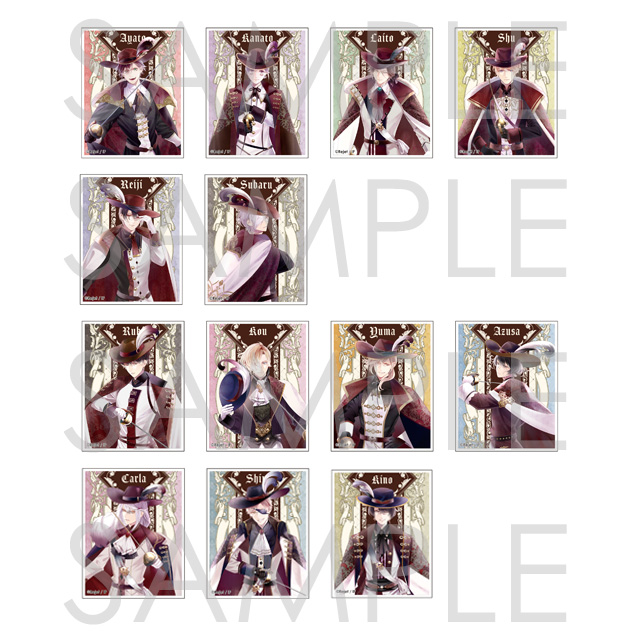 DIABOLIK LOVERS Bloody 13 Knights アクリルブロック