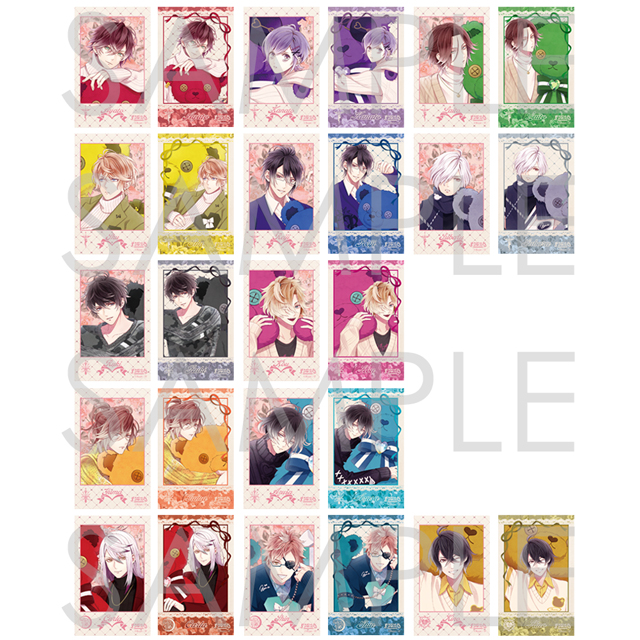 DIABOLIK LOVERS Valentine Bears ポラ風ラメカード