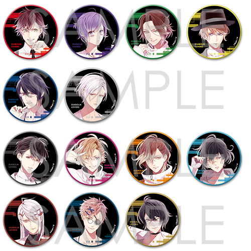 【Rejet Fes.2021】DIABOLIK LOVERS ビッグ缶バッジ