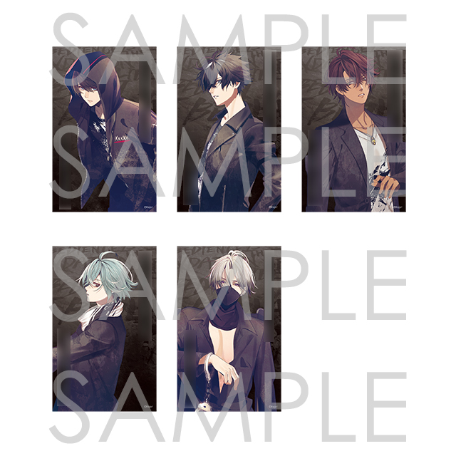 【受注生産】CARNELIAN BLOOD Aspiration【5周年を振り返り▼甘い囁きメッセージ入り】クリアカード