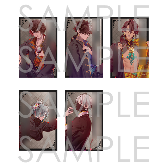 【受注生産】CARNELIAN BLOOD NEVER LET “U” GO 【隠されたカレの本音▼告白メッセージ入り】クリアカード