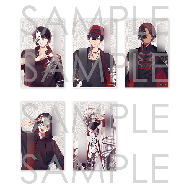 【受注生産】CARNELIAN BLOOD【看病メッセージ入り】クリアカード