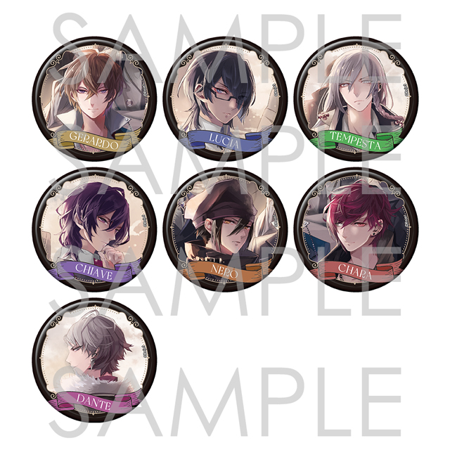 受注生産】クリミナーレ！F バレットゴールドホロ缶バッジ