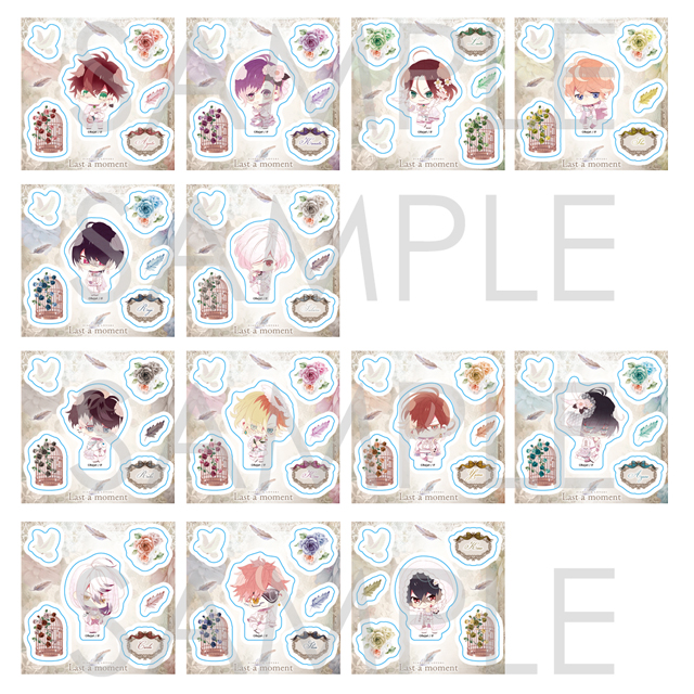 DIABOLIK LOVERS ちびっこヴァンパイア らすとあもーめんと シャカシャカアクリルパーツ