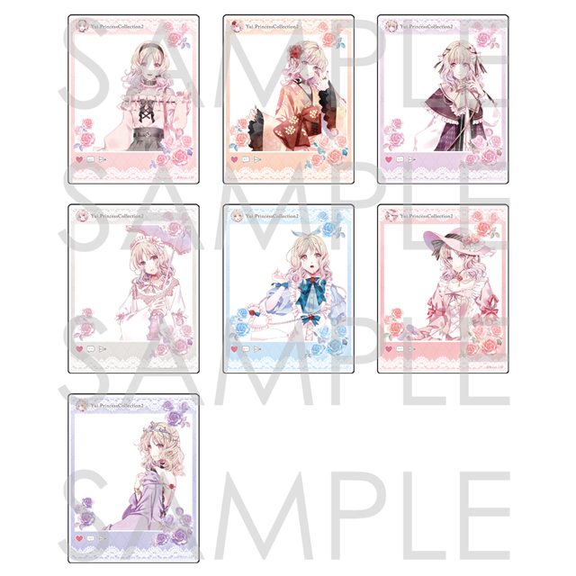 【受注生産】DIABOLIK LOVERS YUI▼PRINCESS COLLECTION Ⅱ アクリルフォトカード