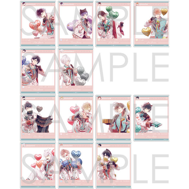 DIABOLIK LOVERS Crazy▽Pink▽Valentineアクリルフォトカード | 乙女