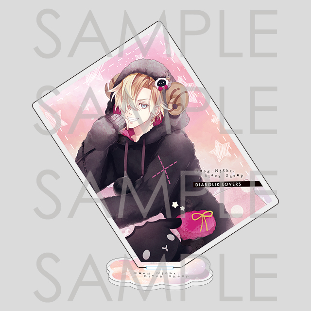 受注生産】DIABOLIK LOVERS Good Night, Black Sheep クリアアクリル