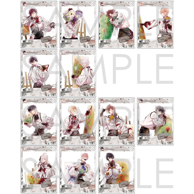 DIABOLIK LOVERS Vampire Atelier アクリルフォトカード | 乙女向け