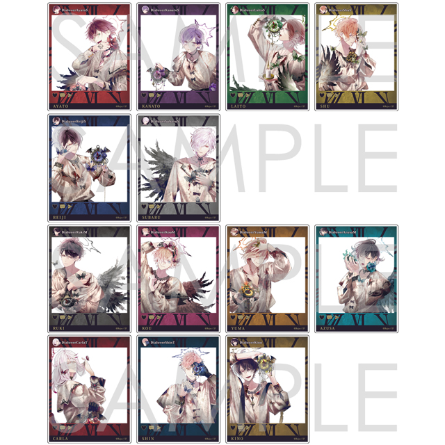 DIABOLIK LOVERS Angel Clockworks アクリルフォトカード | 乙女向け