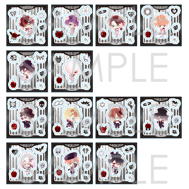ヴァイスシュヴァルツ ギルクラデッキ 調整パーツ付き DIABOLIK LOVERS ちびっこヴァンパイア でびるずあっぷる シャカシャカ