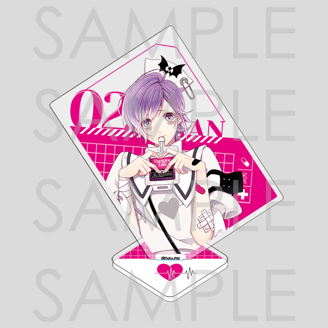 ディアラバ グランデアクスタ　カナト 受注生産】DIABOLIK LOVERS VAMPIRE Lab. クリアアクリルスタンド