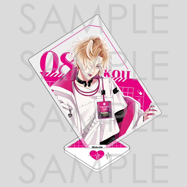 ◎ ディアラバ コウ wol アクスタ 受注生産】DIABOLIK LOVERS VAMPIRE Lab. クリアアクリルスタンド コウ