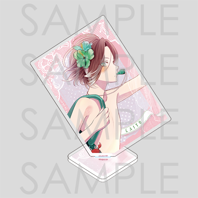 DIABOLIK LOVERS ライト だーりんこれくしょん アクリルスタンド 受注生産】DIABOLIK LOVERS MILLENNIUM BEACH クリアアクリルスタンド