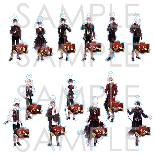 受注生産】DIABOLIK LOVERS DAYLIGHT ミニアクリルチャーム | 乙女向け