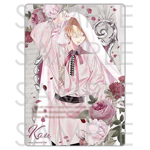 受注生産 Diabolik Lovers 不死の薔薇園 Undead Rose Garden アクリルパネル コウ 乙女向け通販サイト Skit Dolce