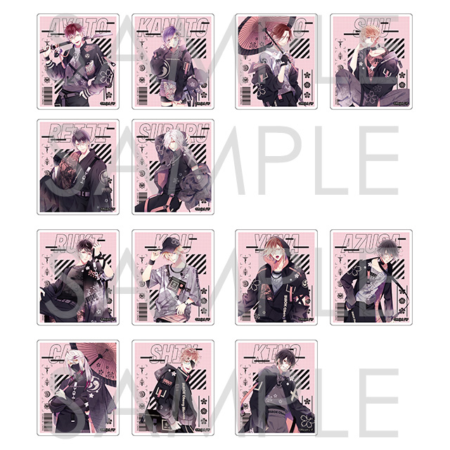 DIABOLIK LOVERS BLACK×CHERRY BLOSSOMS アクリルブロック | 乙女向け 