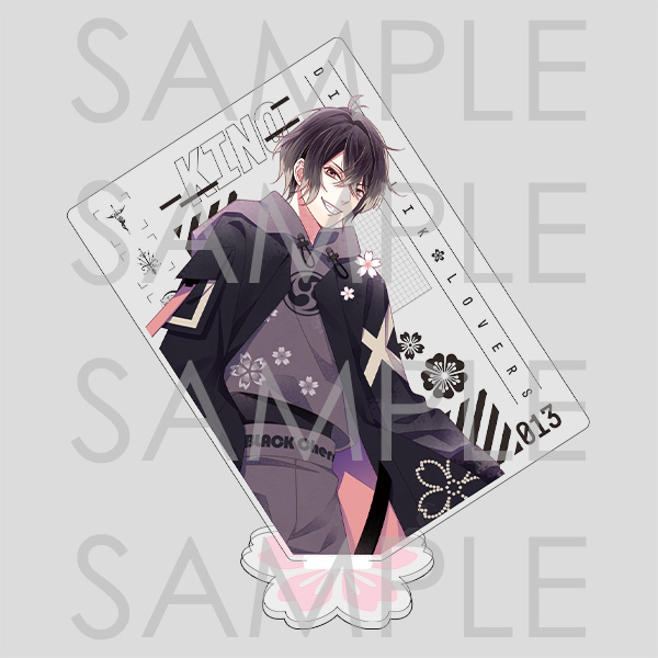 【受注生産】DIABOLIK LOVERS BLACK×CHERRY BLOSSOMS クリアアクリルスタンド キノ