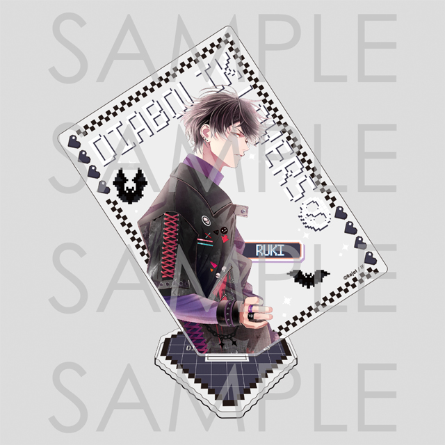 【受注生産】DIABOLIK LOVERS ▼Yammy Yamme×Bad Blood▼ クリアアクリルスタンド ルキ