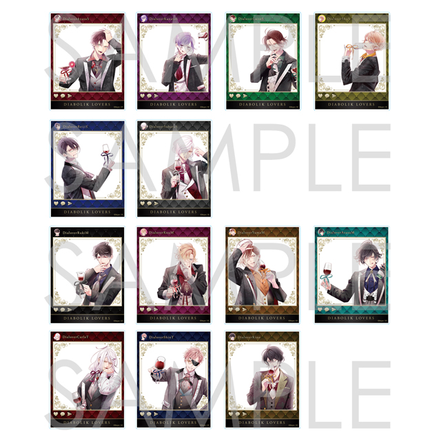 DIABOLIK LOVERS CLUB真万魔殿 アクリルフォトカード