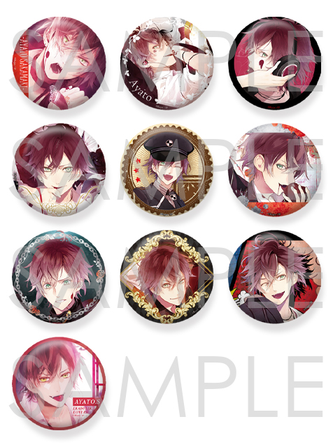 DIABOLIK LOVERS ビッグ缶バッジコレクション アヤト | 乙女向け通販