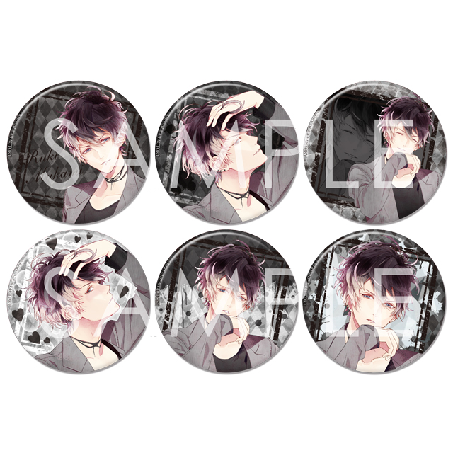 DIABOLIK LOVERS オンリーワンビッグ缶バッジ Vol.2 ルキVer.