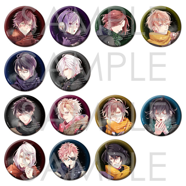 DIABOLIK LOVERS Winter of Lovers ビッグ缶バッジ