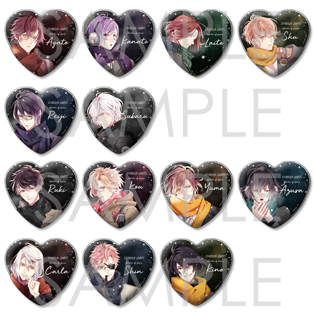 Diabolik Lovers Winter Of Lovers ハート缶バッジ 乙女向け通販サイト Skit Dolce