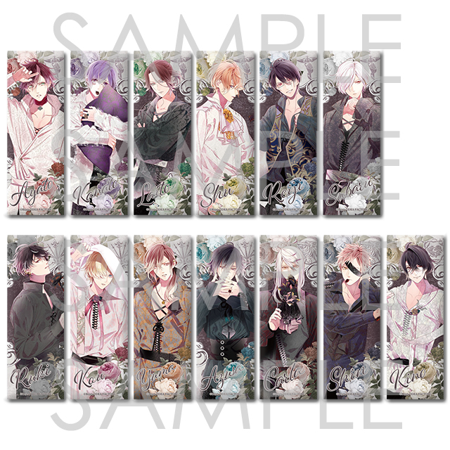 DIABOLIK LOVERS 不死の薔薇園 -UNDEAD ROSE GARDEN- ロングスクエア缶 