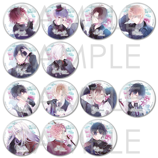 DIABOLIK LOVERS DAYLIGHT DREAM ビッグ缶バッジ | 乙女向け通販サイト 