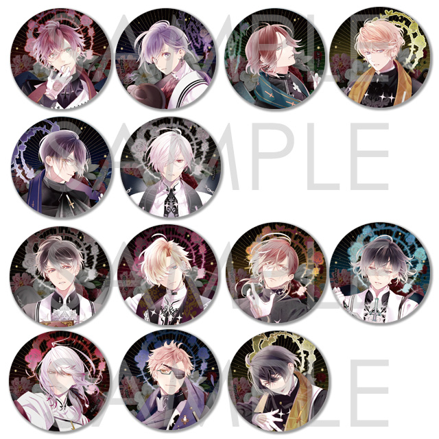 DIABOLIK LOVERS Dark Night Priest ビッグ缶バッジ | 乙女向け通販 