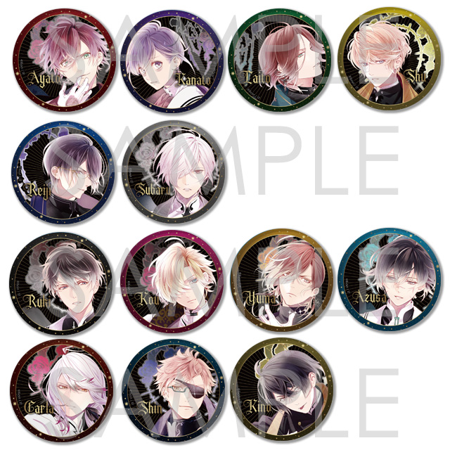 DIABOLIK LOVERS Dark Night Priest ビッグ缶バッジ | 乙女向け通販 