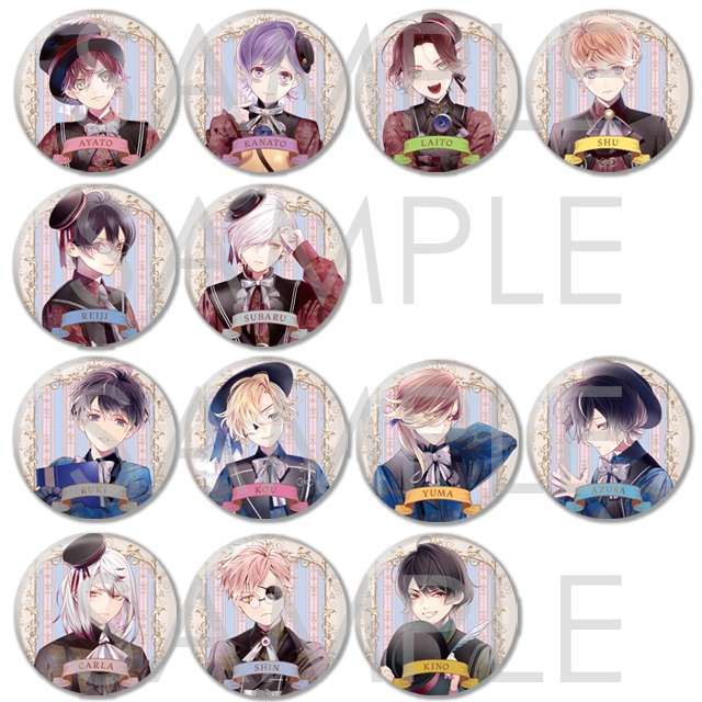 【再販】DIABOLIK LOVERS Millennium Children ビッグ缶バッジ