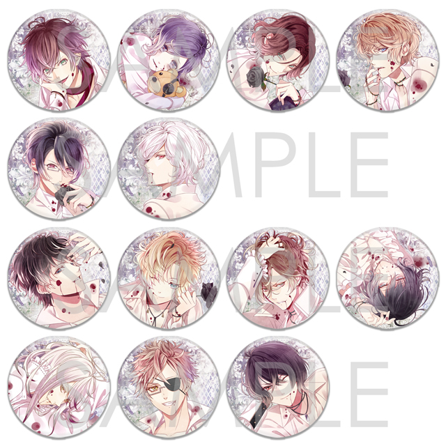 DIABOLIK LOVERS Sleeping Beauty Blood ビッグ缶バッジ