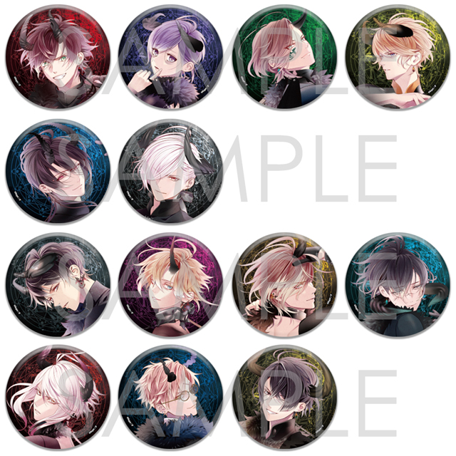 DIABOLIK LOVERS BLOOD HORN ビッグ缶バッジ