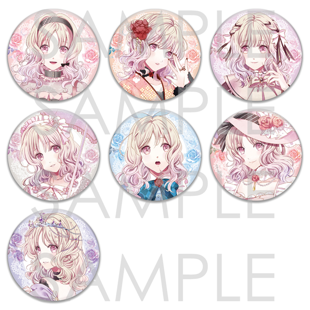 【受注生産】DIABOLIK LOVERS YUI▼PRINCESS COLLECTION Ⅱ ビッグ缶バッジ