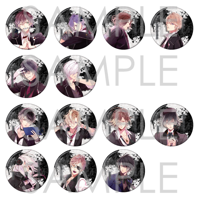 【受注生産】DIABOLIK LOVERS【超！ドS吸血 呼び名メッセージ入り】缶バッジ