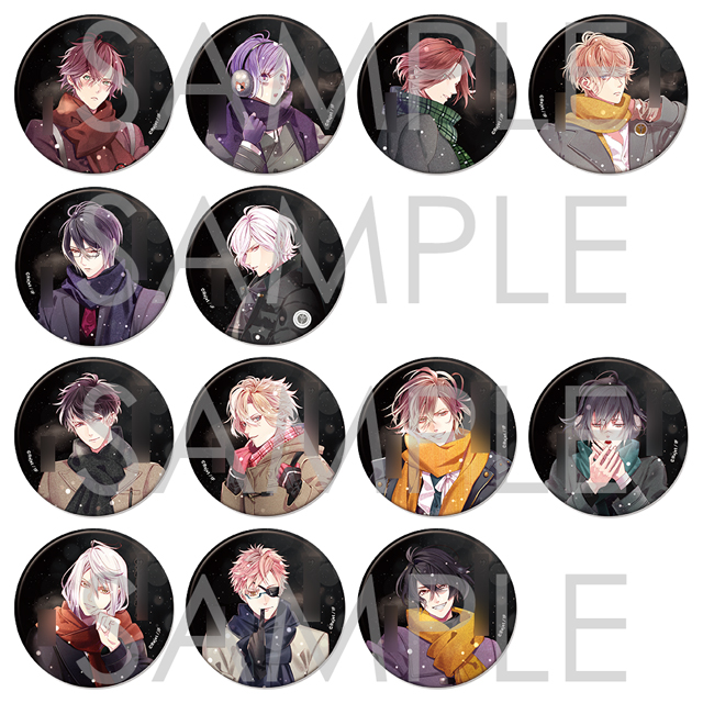 【受注生産】DIABOLIK LOVERS【ドS！告白 呼び名入り メッセージ入り】缶バッジ