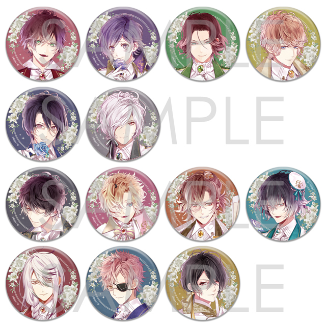大人女性の DIABOLIK LOVERS Wedding Bouquet▽ ビッグ缶バッジ | 乙女向け カード・カードストック