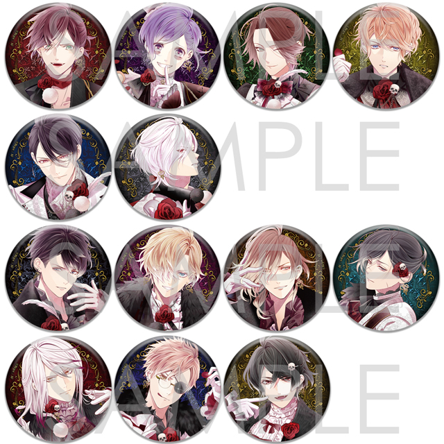 DIABOLIK LOVERS DIABOLIK DEVIL▽ANGEL ビッグ缶バッジ | 乙女向け
