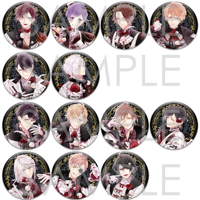 DIABOLIK LOVERS DIABOLIK DEVIL▽ANGEL ビッグ缶バッジ | 乙女向け