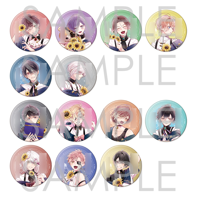 ディアラバ 受注 メッセージ入り 缶バッジ 受注生産】DIABOLIK LOVERS MILLENNIUM SUMMER【彼と貴女が