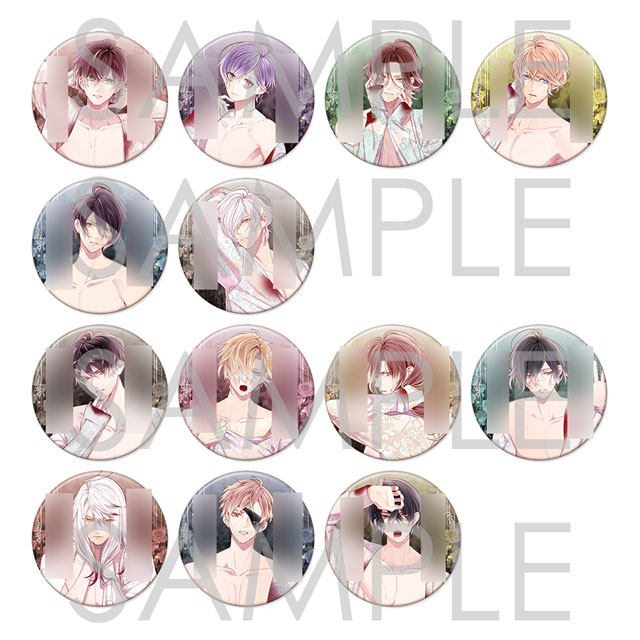 DIABOLIK LOVERS 死の祝祭 缶バッジ UR シュウ DIABOLIK LOVERS 死の祝祭 缶バッジ UR シュウ DIABOLIK LOVERS 死の