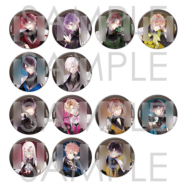 ディアラバ YYBB 告白メッセージ 缶バッジ 未開封 受注生産】DIABOLIK LOVERS Gift【彼が貴女の贈り物▽呼び名お祝い