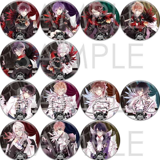 DIABOLIK LOVERS Vampire in the Mirror World ビッグ缶バッジ | 乙女