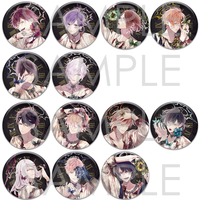 DIABOLIK LOVERS Angel Clockworks ビッグ缶バッジ | 乙女向け通販