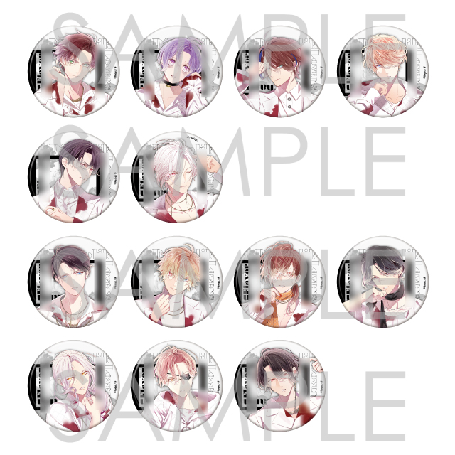 受注生産】DIABOLIK LOVERS【彼から誘惑▽ 呼び名入り 耽美な薔薇園