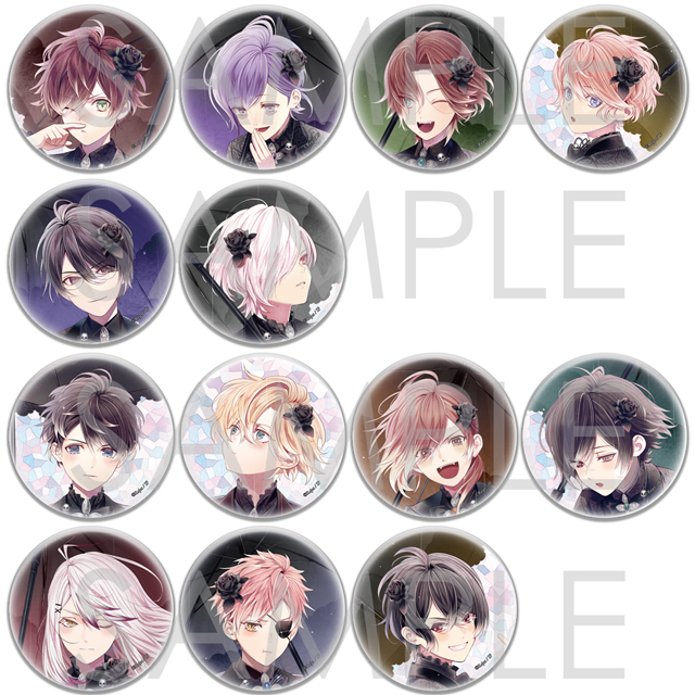 DIABOLIK LOVERS MILLENNIUM PARASOL ビッグ缶バッジ | 乙女向け通販