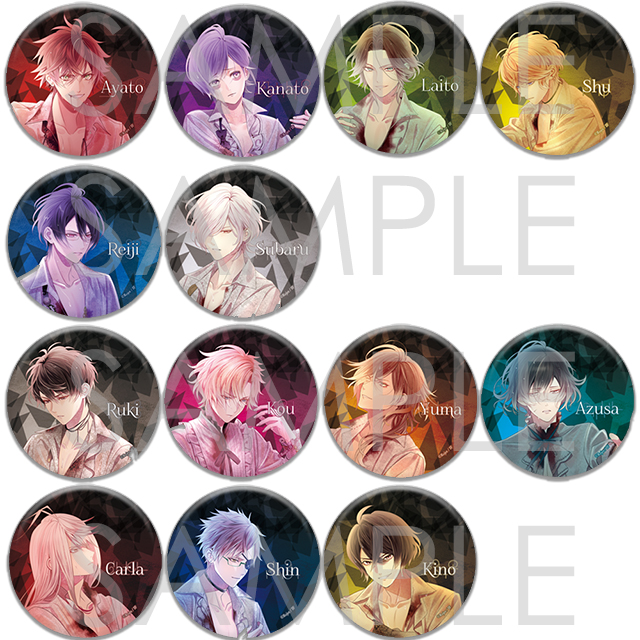 DIABOLIK LOVERS LUMINOUS VAMPIRE ビッグ缶バッジ | 乙女向け通販