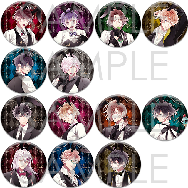 DIABOLIK LOVERS GOTHIC☆DINER ビッグ缶バッジ | 乙女向け通販サイト