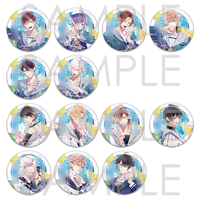 らき☆すた 缶バッジ 2014年 受注生産】DIABOLIK LOVERS SAILOR SQUASH【彼と感じる至近距離